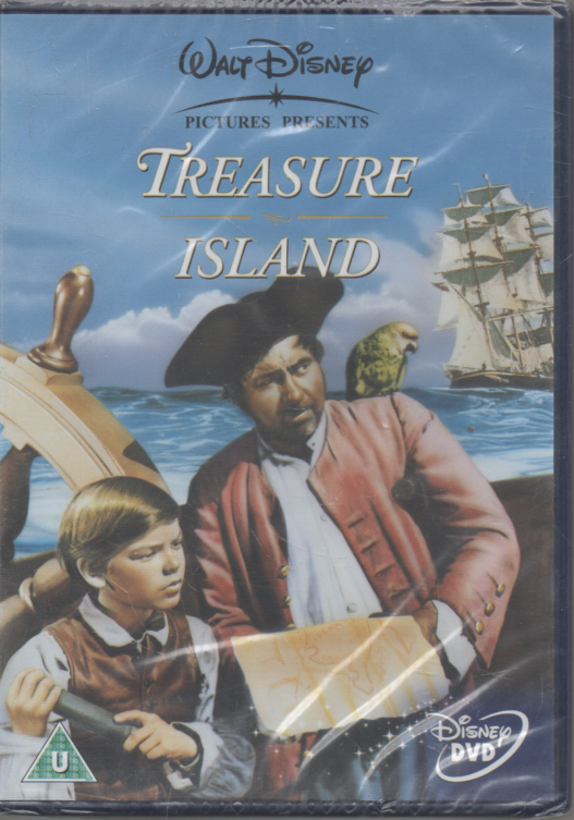 WALT DISNEY PICTURES PRESENTS TREASURE ISLAND  DVD STILL SEALED