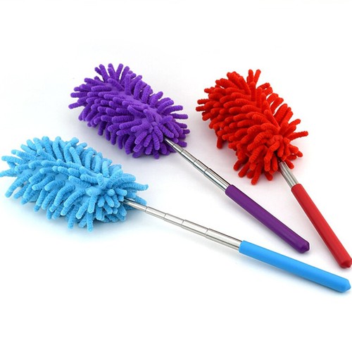 Microfiber Mini Duster Cleaning Brush Dust Cleaner Extendable Handle Soft Fan⊥ - Bild 10 von 19