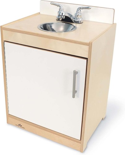 Whitney Brothers WB7430: Contemporary Sink - White - Picture 2 of 4