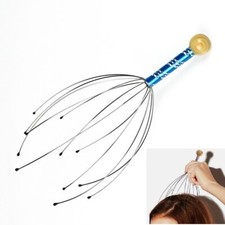 2x Octopus Metal Head Massager Scratcher Massage Scalp Relax Stress Relief US