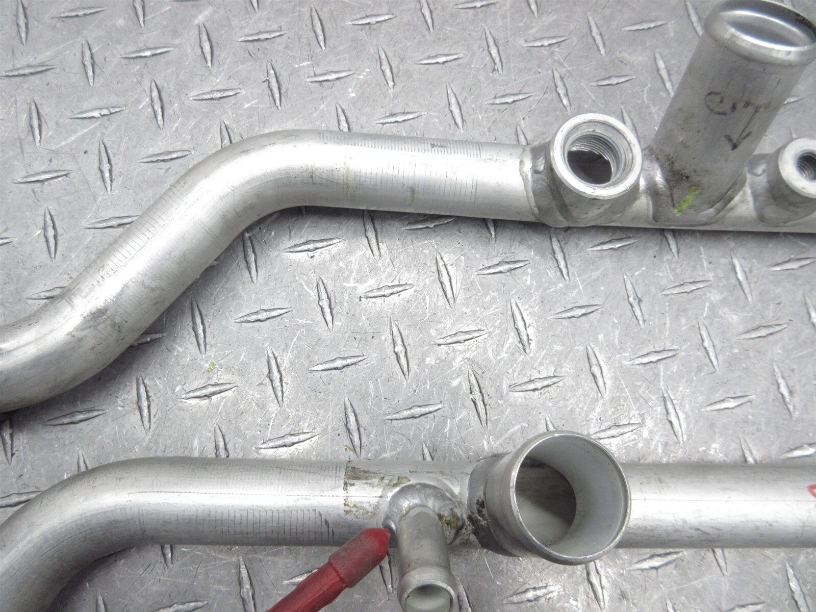 2008 Ferrari F430 Spider 216373 216372 Radiator Hose Pipe Line Delivery Return