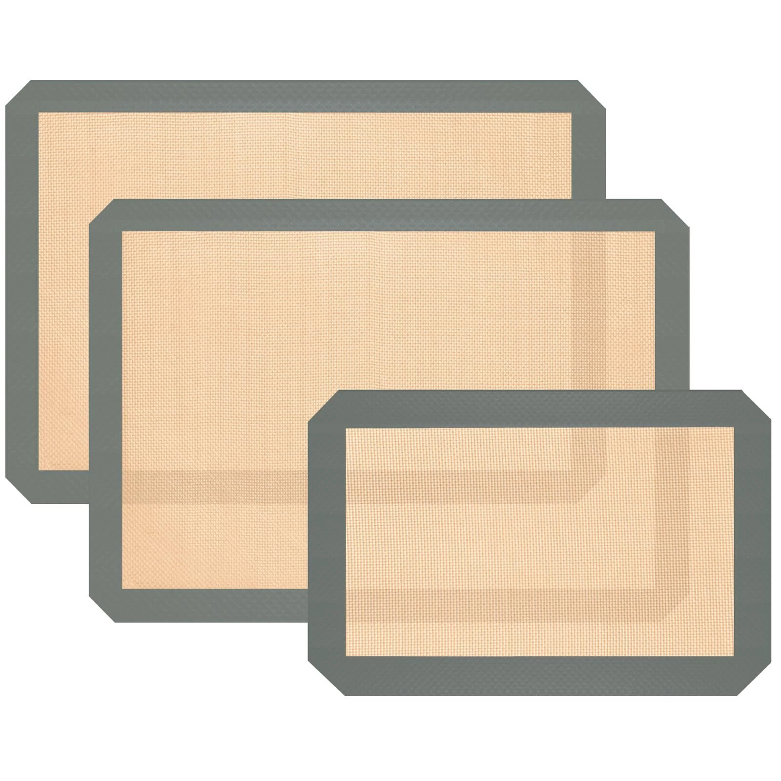 Silicone Baking Mat 3 Pack Reusable Baking Mat Non-Stick Food Safe Silicone M...
Opens in a new wind