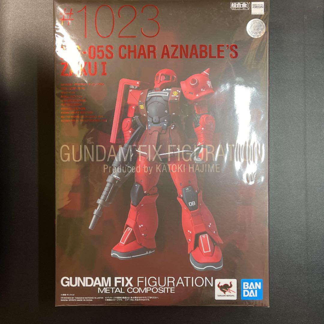 Gundam Fix Figuration Metal Composite MS-05S Char's Zaku I Bandai