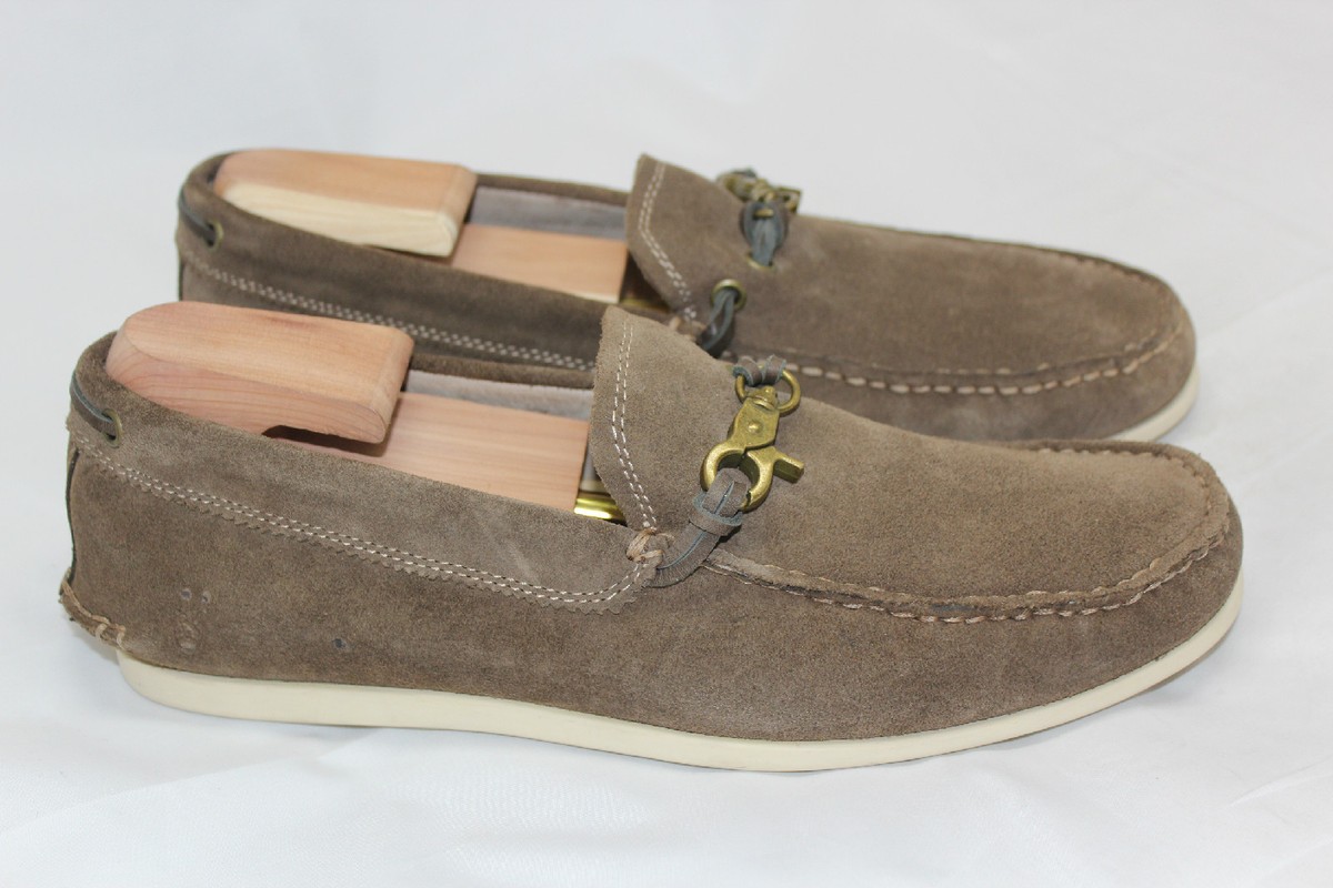 John Varvatos Star USA Boater Dog Clip Moccasin Shoe - 8 M  display picture 3