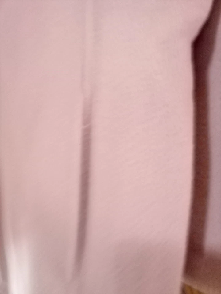 Chaqueta Blazer Liz Claiborne Lana Angora Frente Abierto Talla 16 Rosa 24x29 Foto 4 de 4