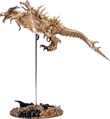 McFarlane Elder Scrolls V: Skyrim ALDUIN Oro 10o Aniversario Edición Especial - Imagen 15 de 17