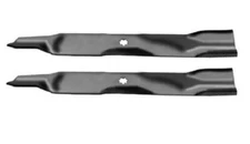 2 High Lift Bagging Blades 42" fits John Deere AM141034 AM137327 X300 LA120 D110