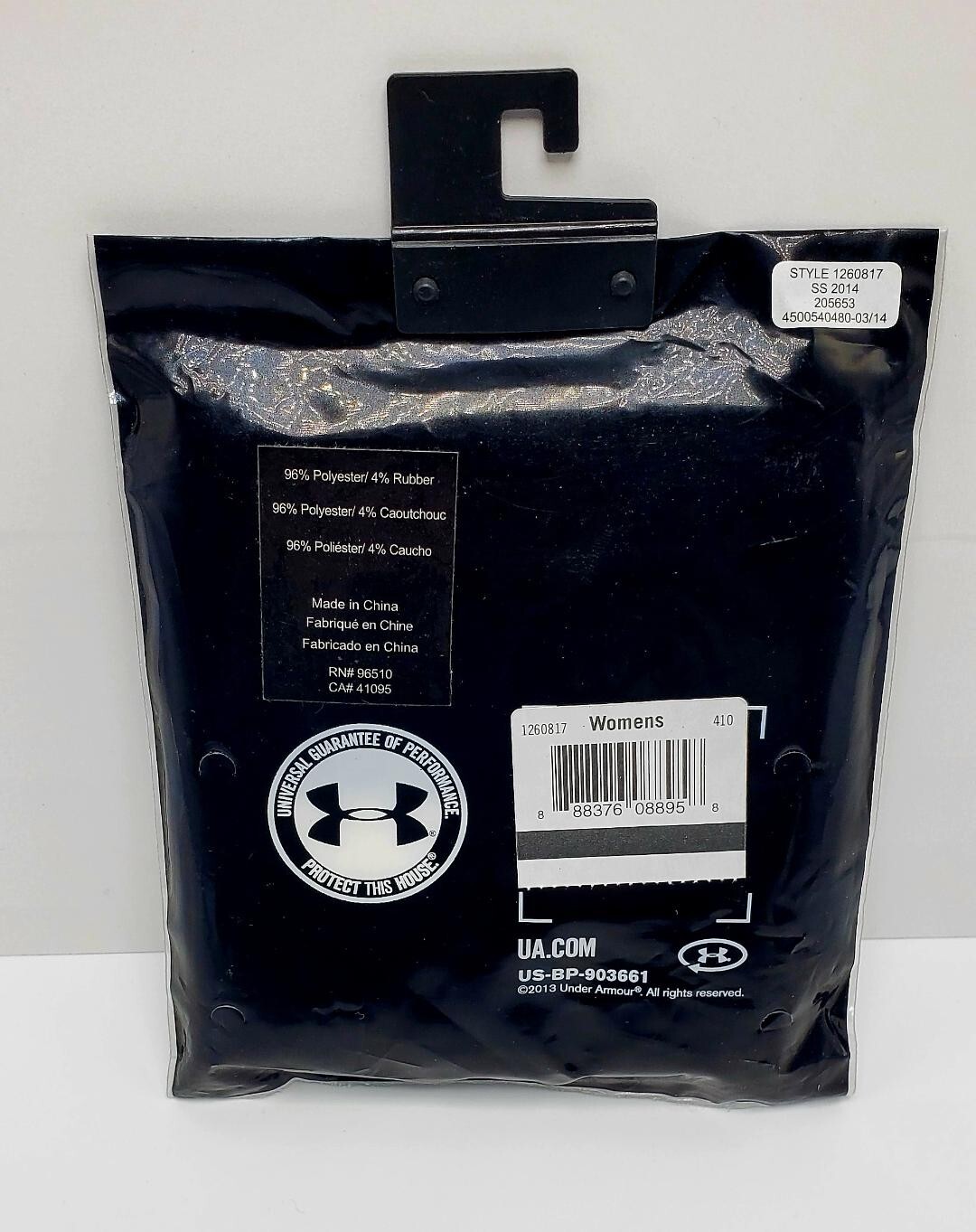 Under armour Performance Wristbands New York Adult 2 Pairs Black/White