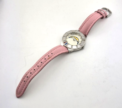 Los Angeles Chargers NFL Womens Watch w/ Pink Leather Band w/ Rhinestones NEW s-l400.jpg main image 2
