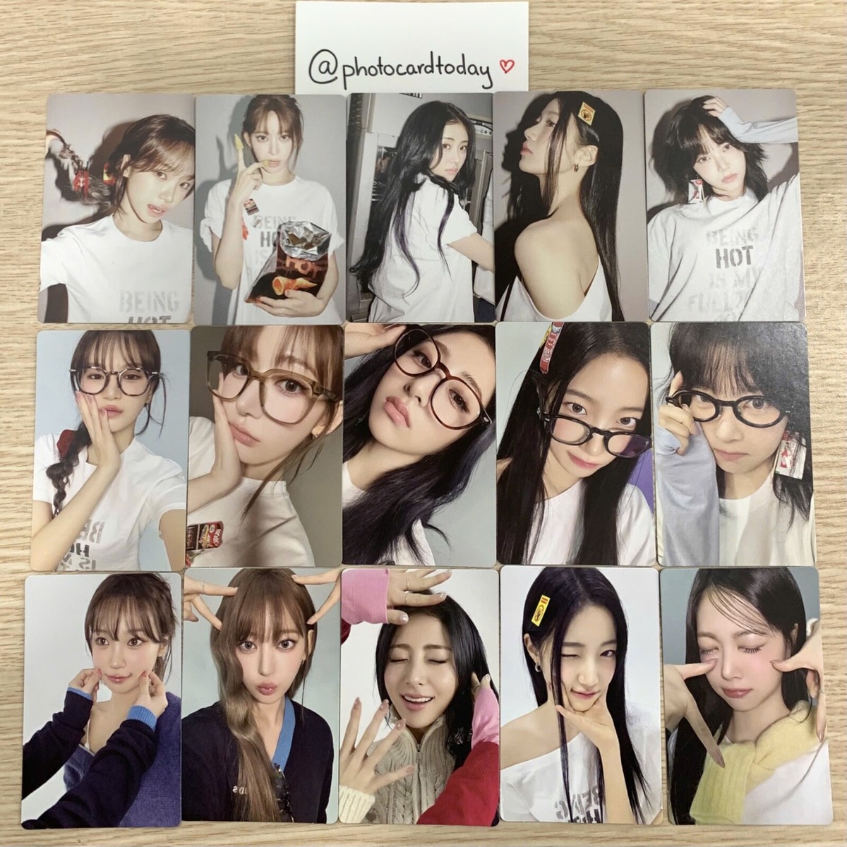 LE SSERAFIM HOT WEVERSE ALBUM KPOP CHAEWON PHOTOCARD