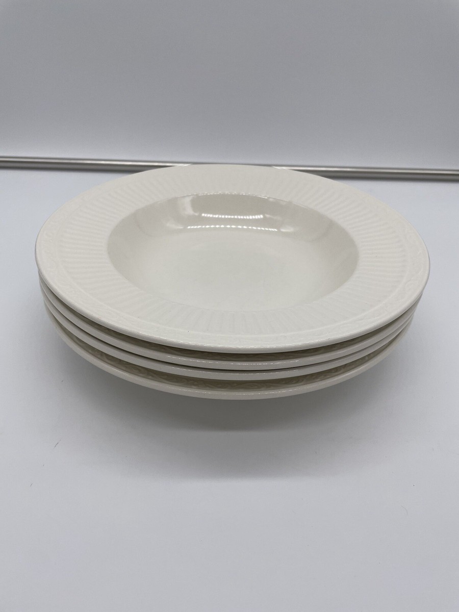 Mikasa Italian Countryside Rimmed Bowls White Mikasa Dinnerware