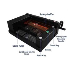 A4 Size Cutting Machine Electric Paper Cutter 4CM Thick Layer Book Photo Cutter