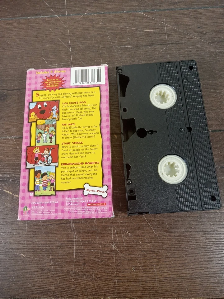 Clifford the Big Red Dog : Rock N Roll Clifford (VHS, 2004) - Image 4 of 4