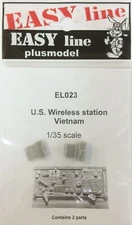 Plus Model 1/35 US. Wireless Station - Vietnam War #EL023