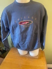 Corvette Museum Rte 66 -  -Blue Sweatshirt - XL  New