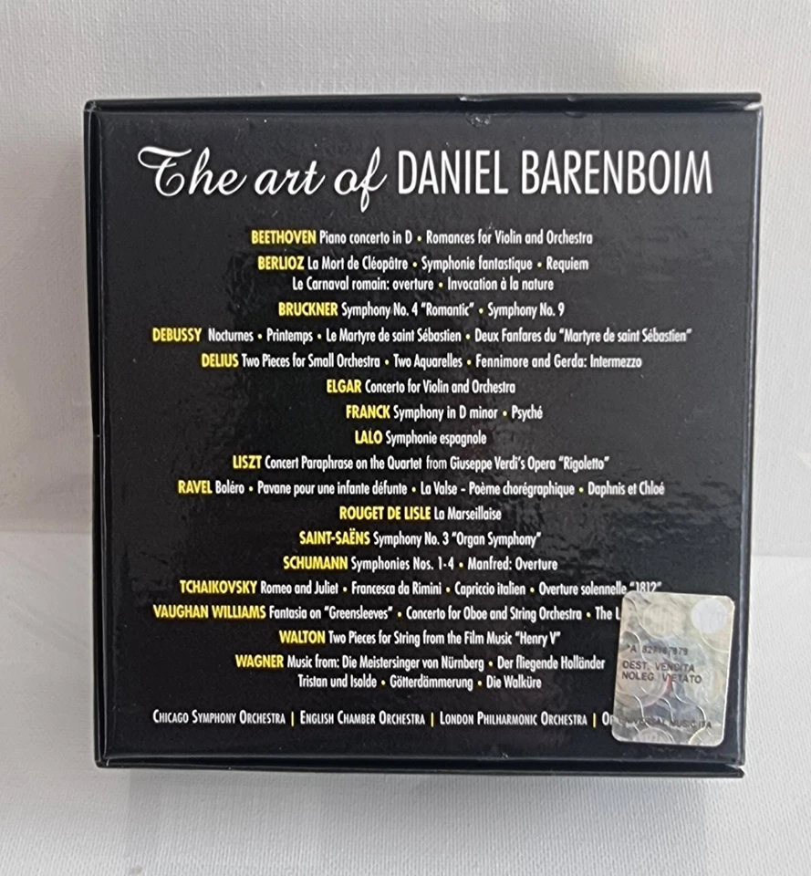 Daniel Barenboim - The Art of Daniel Barenboim 16CD box DG - Image 2 of 2