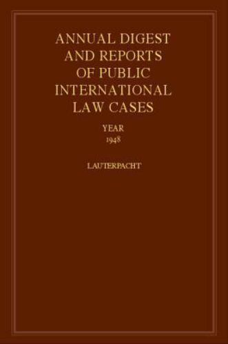 International Law Reports 160 Volume Hardback Set International L… 9780521463607