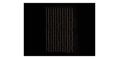 Light Creations Cascade Light LED - 1.5 x 2.5 m - 286 LEDs - Warmweiß - trans...
