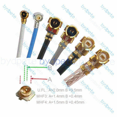 IPX IPX1 UFL U.FL to RP-TNC female bulkhead RG178 Coaxial cable Pigtail RF 50ohm - Picture 4 of 12