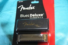 Fender Blues Deluxe Harmonica, Key of A, with Carrying Case, MPN 0990701003