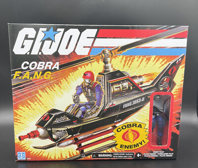 Hasbro GI Joe Retro Collection COBRA F.A.N.G. Helicopter FANG  Walmart Exclusive