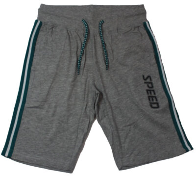 Blue Seven Jungen Jersey Bermuda Shorts kurze Hose Sommershorts hellgrau
