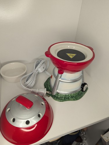 Griglia scalda barbecue da cortile SCENTSY rara ritirata con scatola - Foto 3 di 7