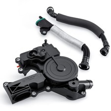 PCV Valve Engine Crankcase Vent Valve Oil Separator with Breather Hose Kit Co...
