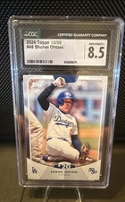 2024 Topps 50/50: Shohei Ohtani - Shohei Ohtani #48 LA Dodgers CGC 8.5