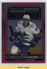 2021 O-Pee-Chee Platinum Marquee Rookies Matte Pink William Lockwood READ 12g7