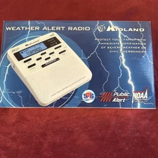 Midland WR-100 NOAA Emergency Weather & Snooze Alert Radio & Alarm Clock