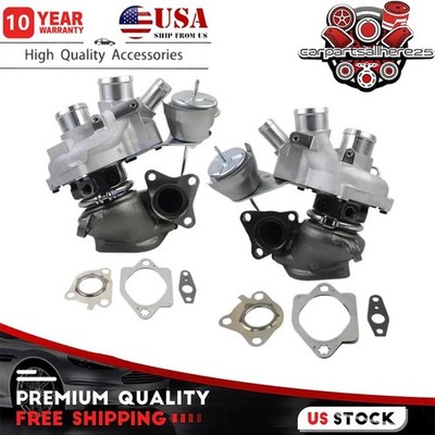 NEW Billet Left+Right Turbo 179204 179205 For 2011-2012 Ford F-150 EcoBoost 3.5L