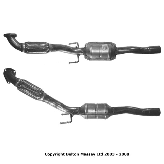 Katalysator Passend FüR VW Polo Skoda Fabia Seat Cordoba | BM80255H-image