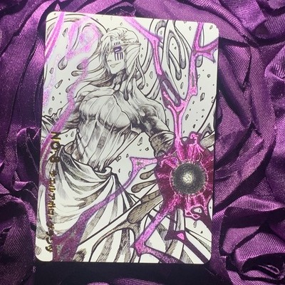 Szayelaporro Granz BLEACH ICE Goddess Anime Waifu ACG Girl Holo Card