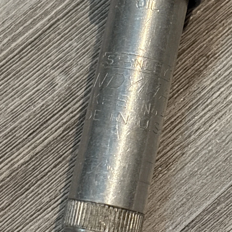 Manitas Stanley Yankee vintage No. Destornillador de trinquete espiral 46Y EE. UU. con 8 brocas Foto 4 de 4