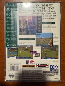 PGA Tour 97 Golf (Sega Saturn) CIB COMPLETE & TESTED (Good Hinges)