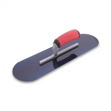 16 In. X 4-1/2 In. Blue Steel Pool Trowel-Resilient Handle