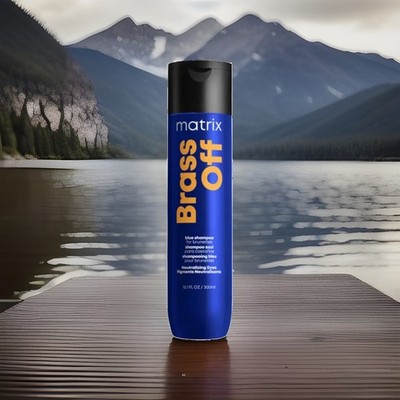 Matrix Total Results Brass Off Shampoo  2 x 300ml