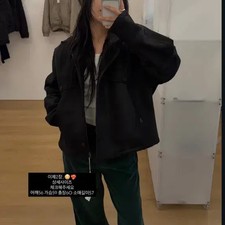 PooRShop Vintage Black Moustang Self-Service Jacket