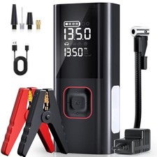 Jump Starter with Air Compressor, 5000A Battery Jumper Starter Portable 9L