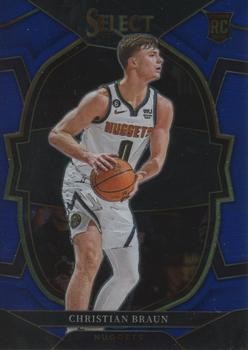 2022-23 Panini Select #85 Christian Braun RC Rookie Denver Nuggets