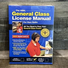 ARRL General Class License Manual Arrl General Class Level 2 Brand New 8th ed