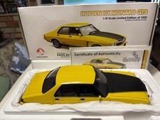 1:18 Classic Holden HX Monaro GTS Absinth Yellow ,#18341,Stunning!!! COA,as New