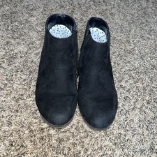 Cat Jack Penelope Black Toddler Zipper Boots Size 13