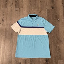 Nike Golf Disney Polo Shirt Mens Large Performance Mickey Mouse Stretch Dri Fit