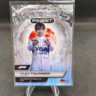 Topps F1 Finest 2024 Yuki Tsunoda Worlds Finest