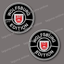 Immediate Delivery Wolfsburg Sticker Decal Parallel Import