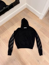 Off-White Men s Black Arrows Logo Pullover Ho...