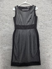 Tahari Arthur S Levine Dress Womens 4 Sleeveless Sheath Career Work Bodycon