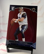 2024 Panini Totally Certified Legends Kurt Warner #181 Mirror Red Rams